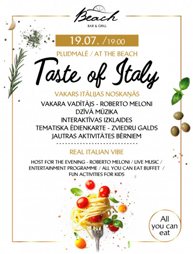 La Dolce Vita/ Taste of Italy 19.07. - 19:00