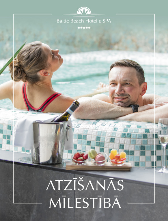 ATZĪŠANĀS MĪLESTĪBĀ -  The Garden, prosecco, deserts, masāža & maltīte