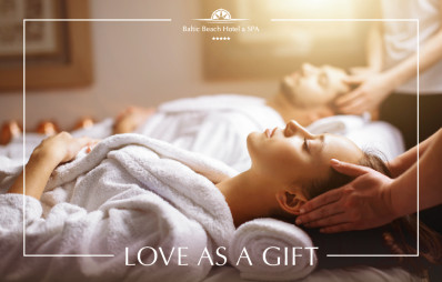 LOVE AS A GIFT -  foam jacuzzi, massage, champagne & fruits