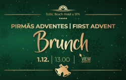 Pirmās Adventes Ziemassvētku Brunch / 01.12