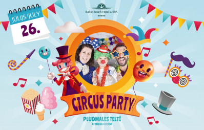 Circus Party on the beach/ 26.07. 18:30