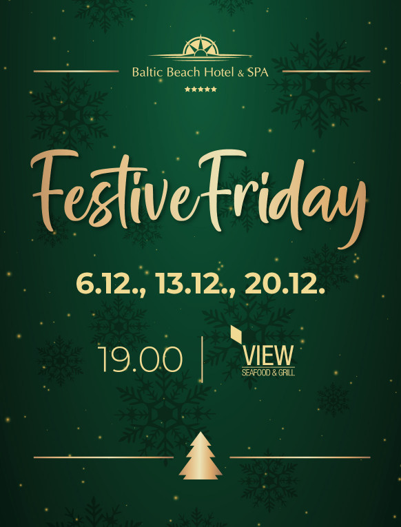 Festive Friday / 4-course meal + live music