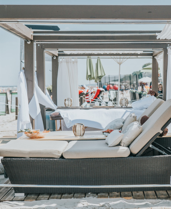 Baltic Beach Club – privātā pludmales zona