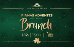 Pirmās Adventes Ziemassvētku Brunch / 01.12