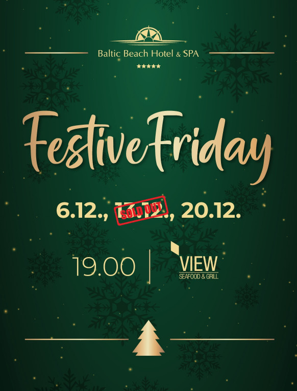 Festive Friday / 4-course meal + live music