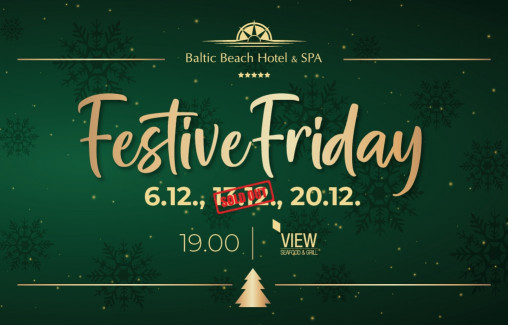 Festive Friday / 4-course meal + live music