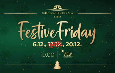 Festive Friday / 4-course meal + live music