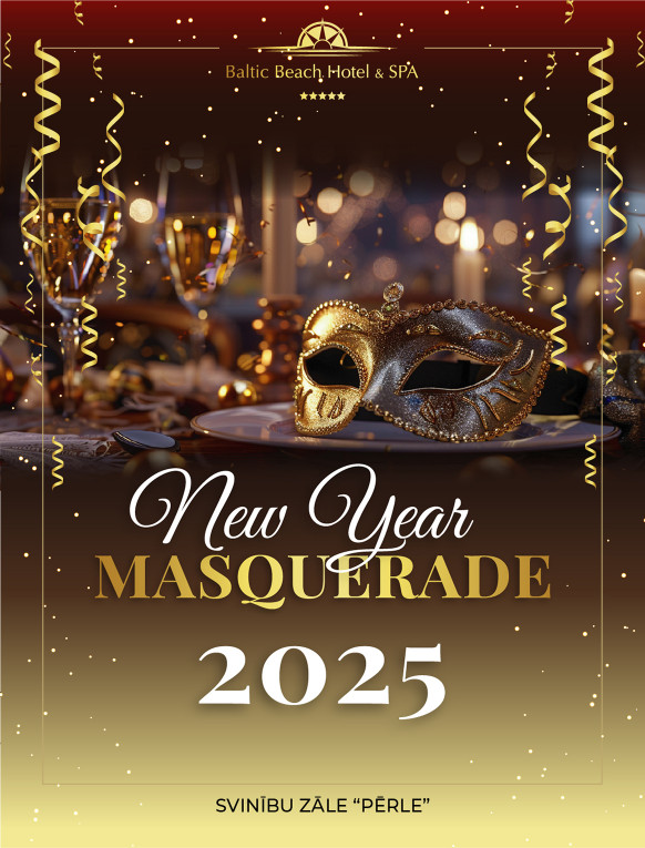 New Year's Masquerade / Pērle 31.12 - Распродано!